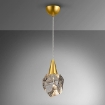 Imagine Pendul LED Schuller Aquaria Matte Gold 4W 3000k 157025